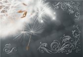 Fotobehangkoning - Behang - Vliesbehang - Fotobehang Bloemen in het Zonlicht - 200 x 140 cm