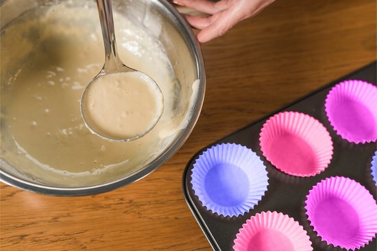 Bakplaat & Muffinvormen - Teflon Plaat - 12 Siliconen Cupcake Vormen - Herbruikbaar - Anti Aanbak laag - Rheme