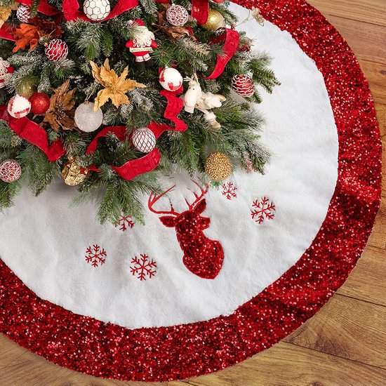 Couverture de sapin de Noël, couverture de sapin de Noël, 90 cm, couverture  de sapin... | bol.com