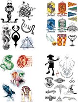 Lot de 35 tatouages temporaires - Harry Potter