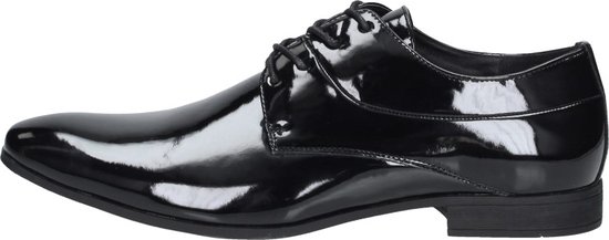 Bottesini heren lakschoenen Gekleed Laag - Zwart lak - Maat 41