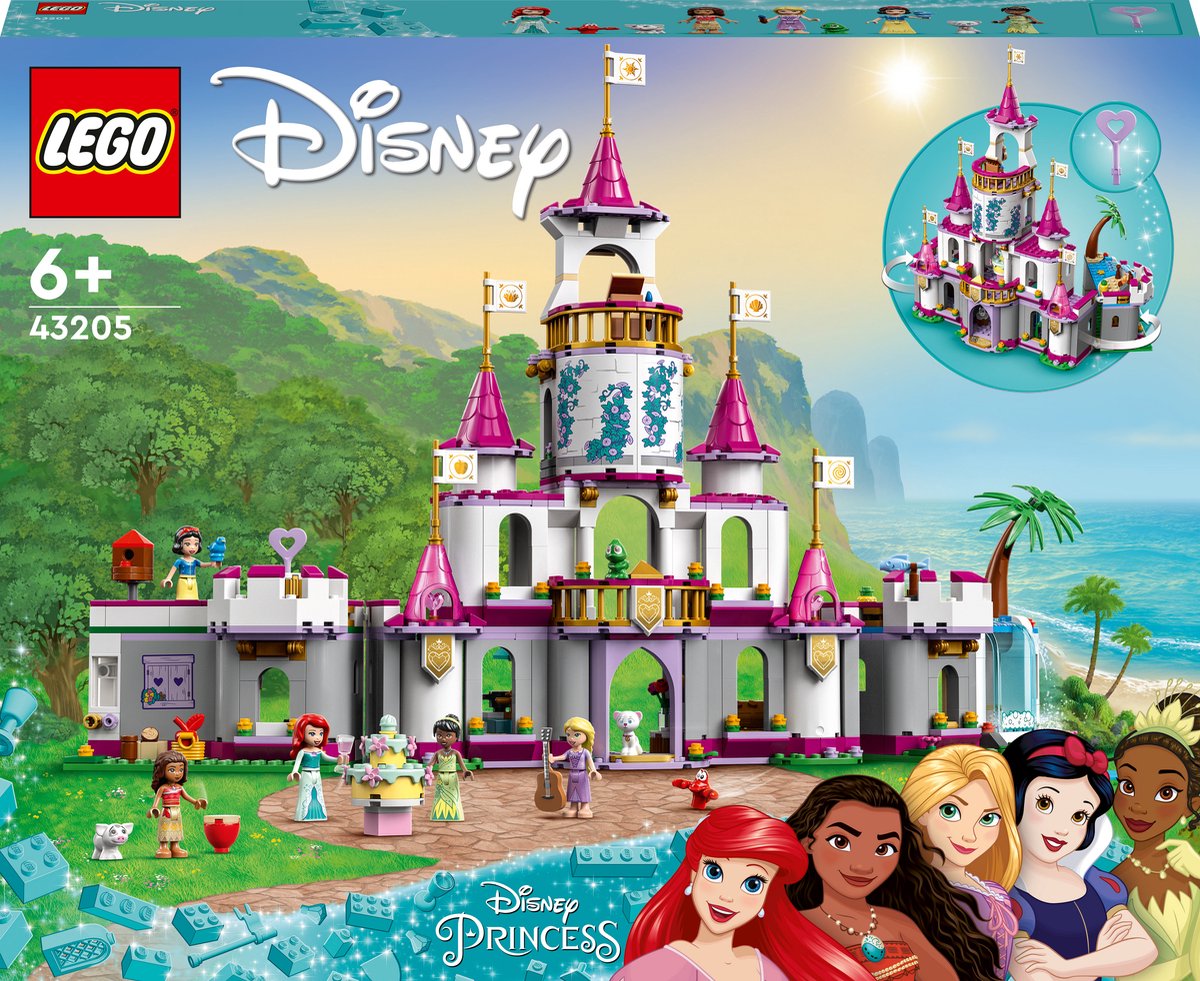 Strikt kleur Annoteren LEGO Disney Princess Het ultieme avonturenkasteel - 43205 | bol.com