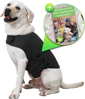 Woefie Honden Anti Stress Vest - Hond Blaffen - Maat M - Reflecterend - Thundershirt - Grijs