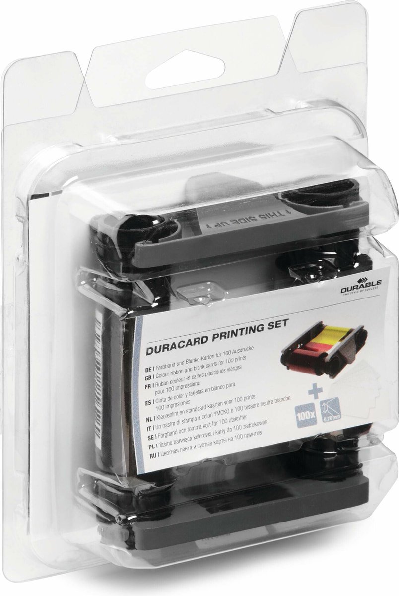 Durable DURACARD® print set - Printer lint en 100 kaarten