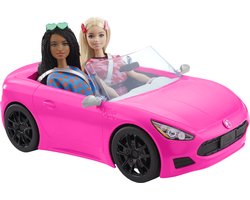 Barbie Glam Cabrio Auto - Poppenvoertuig