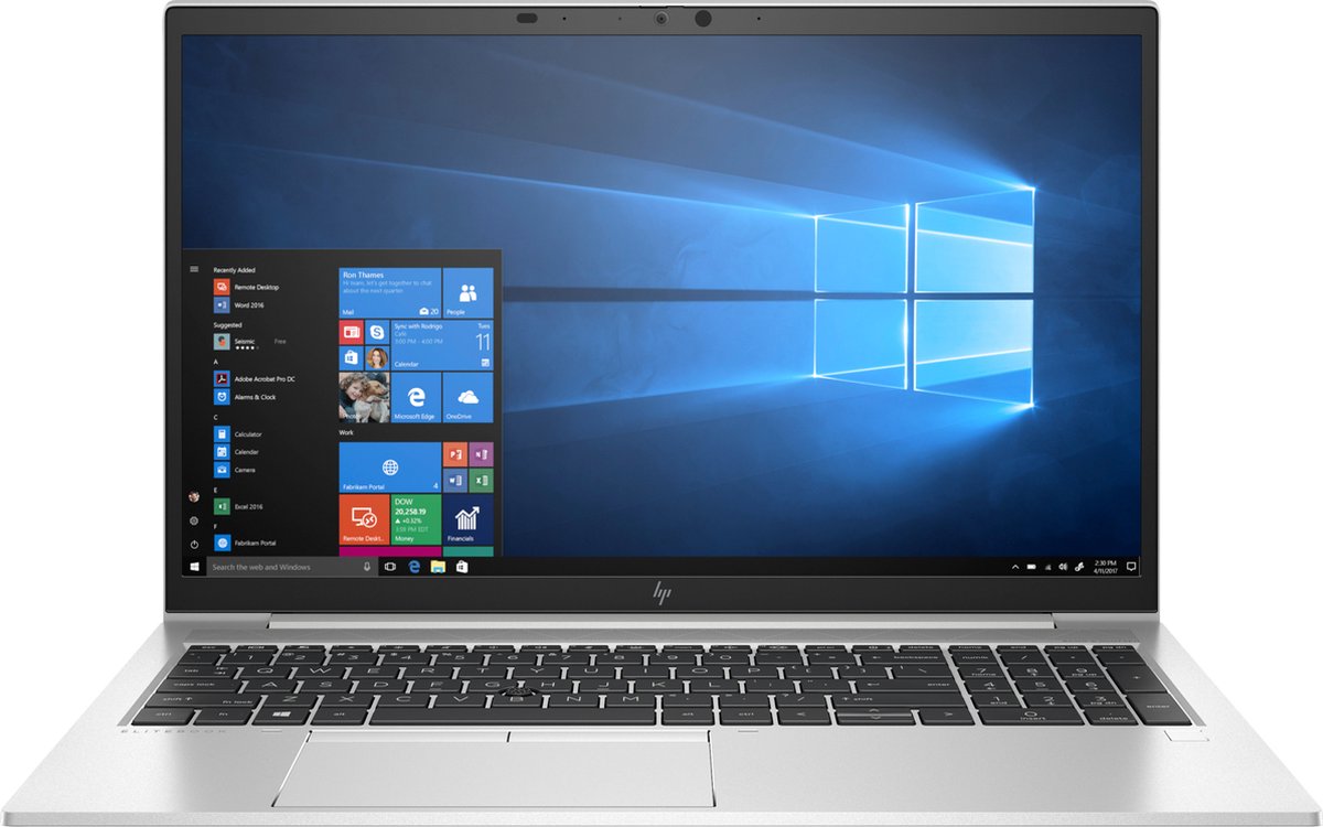 HP EliteBook 850 G7 Intel® Core™ i5 i5-10210U Laptop 39,6 cm (15.6") 8 GB DDR4-SDRAM 256 GB SSD Gratis DOS Zilver