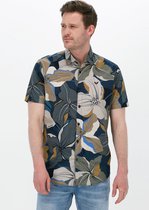 PME Legend Short Sleeve Shirt Print On Ctn Slub Overhemden - Multi