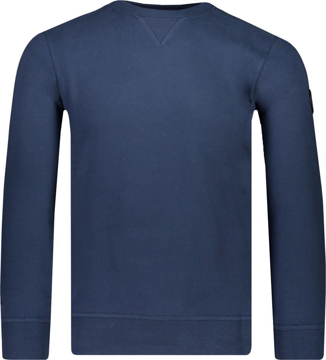 Airforce Sweater Blauw Normaal - Maat L - Mannen - Herfst/Winter Collectie - Katoen