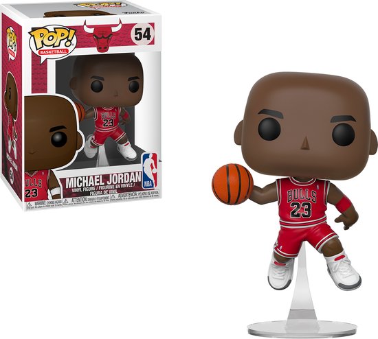 スポーツ Funko Pop Michael Jordan Funko Pop! NBA: Bulls Michael Jordan - Verzamelfiguur | bol