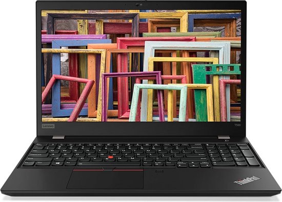 Lenovo ThinkPad T590 Intel® Core™ i5 i5-8265U Laptop 39,6 cm (15.6") Full HD 8 GB DDR4-SDRAM 256 GB SSD Wi-Fi 5 (802.11ac) Windows 10 Pro Zwart - Lenovo - Hoofdafbeelding