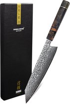 Shinrai Japan ™ - Couteau japonais Damas Kiritsuke à 67 couches VG10 - Type 1