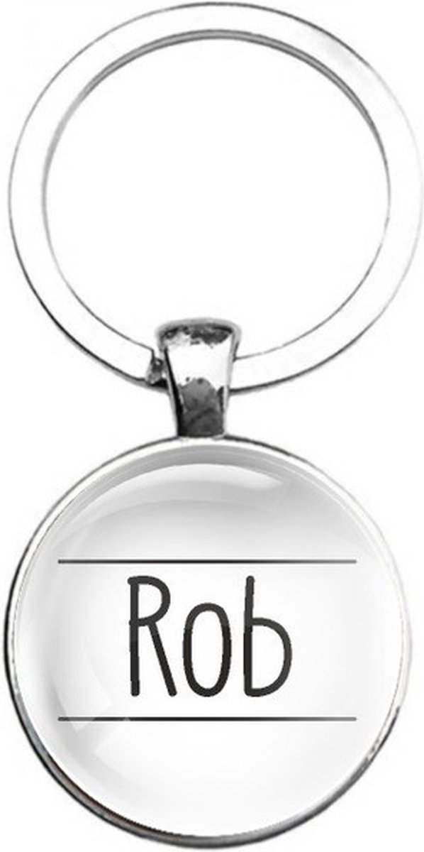 Sleutelhanger Glas - Rob