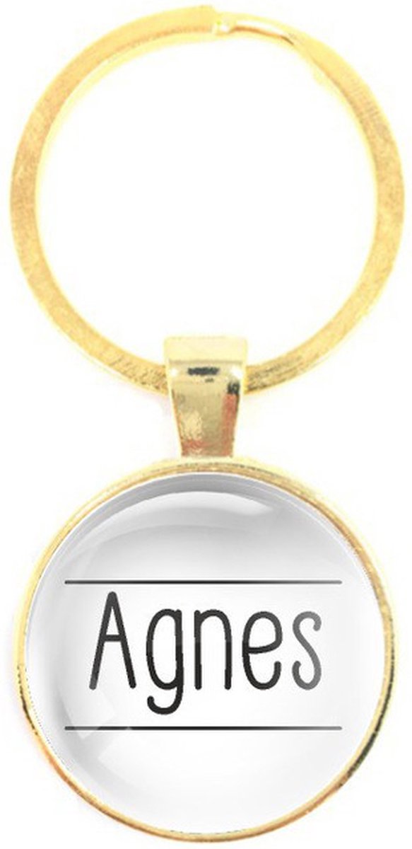 Sleutelhanger Glas - Agnes