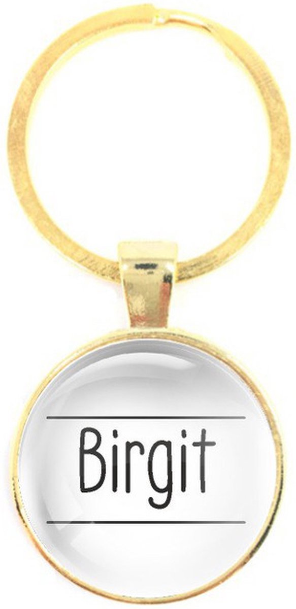 Sleutelhanger Glas - Birgit