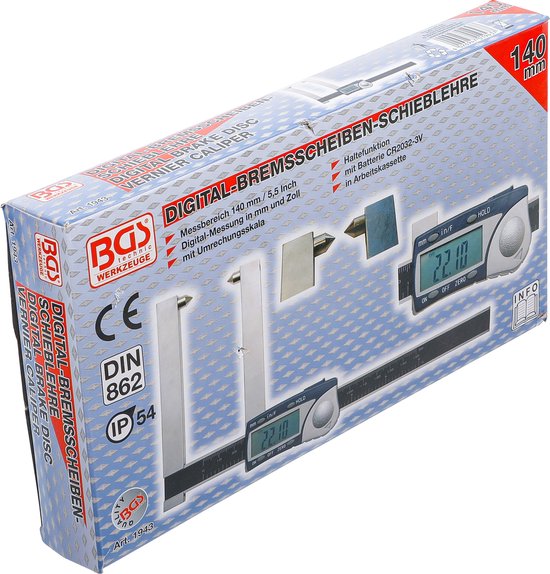 BGS Digitale Schuifmaat 150mm - RS Trading