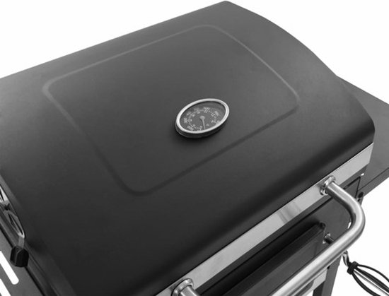 vidaXL Pizzaoven en barbecue 3-in-1 zwart van Merkloos — afbeelding 5