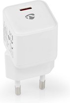 Chargeur Nedis - 20 W - Fonction charge rapide - 1,67 / 2,22 / 3,0 A - Sorties : 1 - USB-C™ - Sélection automatique de Voltage