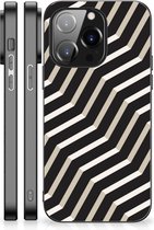 Bumper Hoesje iPhone 14 Pro GSM Hoesje met Zwarte rand Illusion