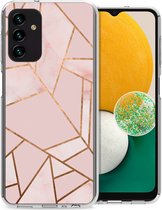 iMoshion Hoesje Geschikt voor Samsung Galaxy A13 (5G) / A04s Hoesje Siliconen - iMoshion Design hoesje - Roze / Pink Graphic