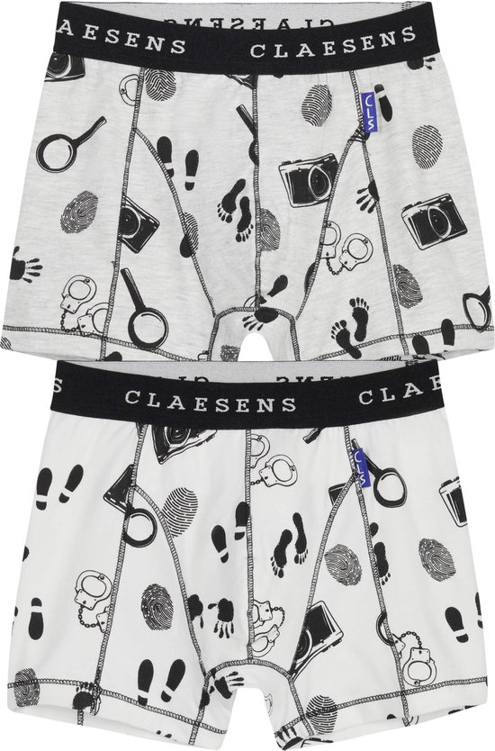 Boys Boxer 2 Pack - Detective - Claesen's® - Ondergoed voor jongens