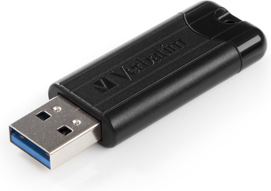 Verbatim Pin Stripe 3.0 USB-stick 256 GB Zwart 49320 USB-A 3.2 Gen 1