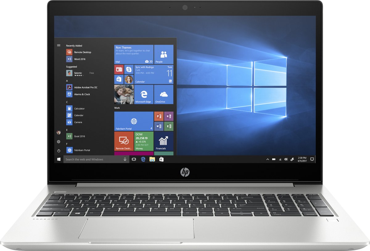 HP ProBook 455R G6 39.6 cm (15.6") Notebook - 1920 x 1080 - Ryzen 5 3500U - 8 GB RAM - 256 GB SSD - Pike Silver Aluminum - Windows 10 Pro 64-bit - AMD Radeon Vega 8 Graphics -...