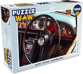 Puzzel Auto - Stuur - Dashboard - Legpuzzel - Puzzel 1000 stukjes volwassenen