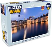 Puzzel Den Haag - Water - Skyline - Legpuzzel - Puzzel 1000 stukjes volwassenen