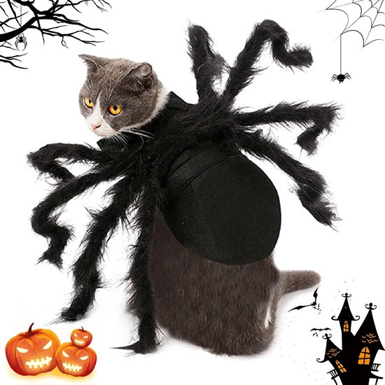 handel Arbeid spleet Halloween kostuum voor honden en katten - halloween decoratie versiering -  katten en... | bol.com