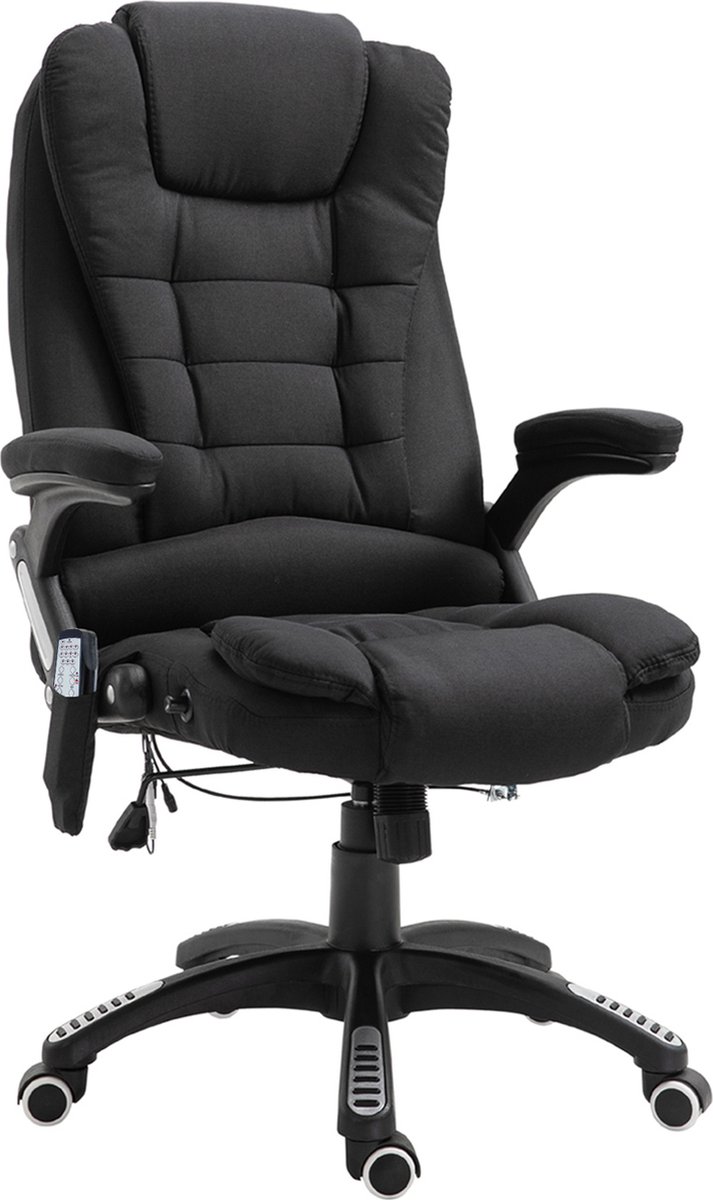 Vinsetto Massagestoel directiestoel gamingstoel draaistoel massage bureaustoel 921-171V90