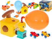 Ballonen speelgoed voertuig - Thema Kat - Ballonwerper - incl. Ballonnen - incl. Accessoires
