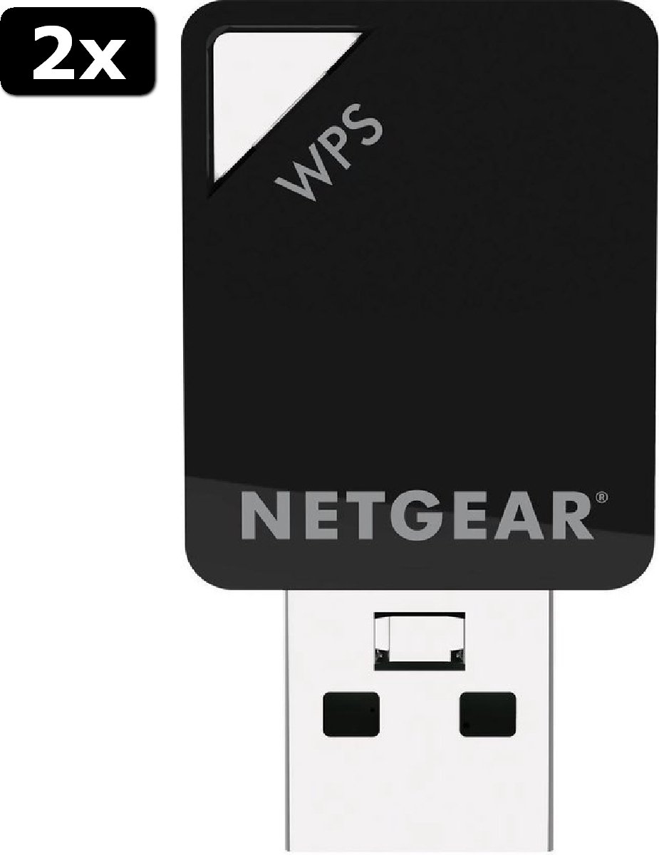 2x Netgear A6100 Wifiadapter