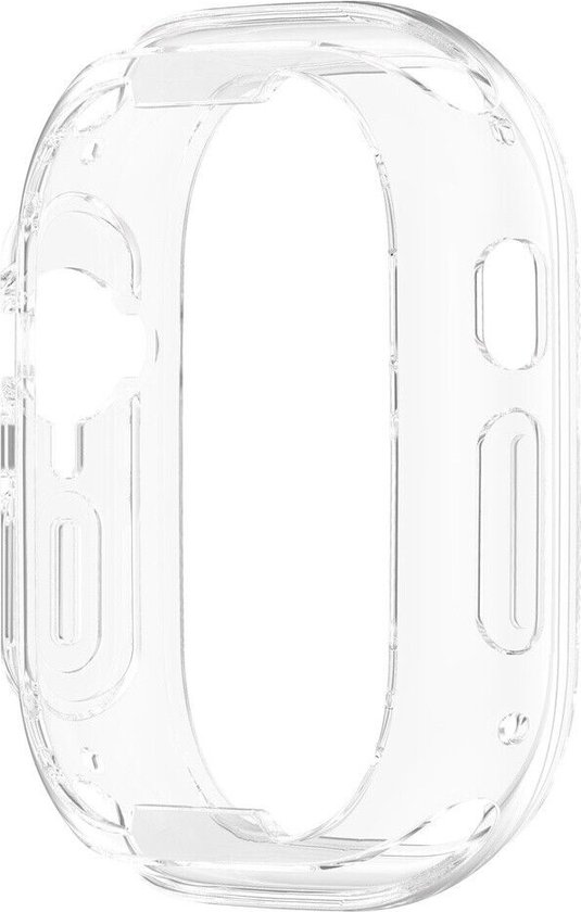 Transparante beschermhoes voor Apple Watch 49 mm.