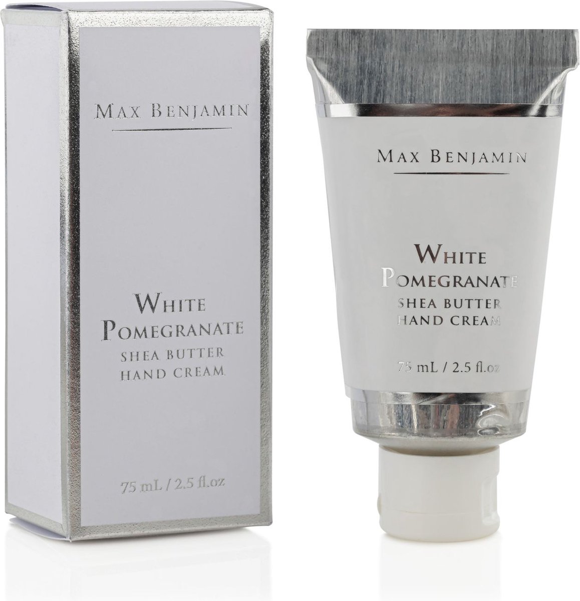Max Benjamin Handcrème White Pomegranate 75 Ml Wit