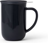 Viva Scandinavia - Tasse à thé Minima Balance - 500 ml - Gris foncé / Noir