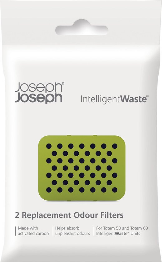 Joseph Joseph Totem geurfilters - 2 geurfilters - Wit - Joseph Joseph