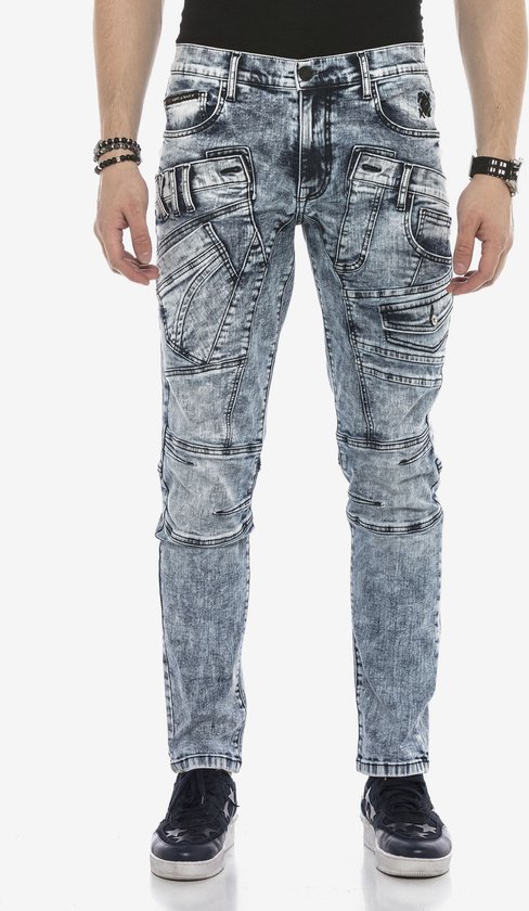 Cipo & Baxx Herenjeans CD637 Blauw W33/L32 Cipo & Baxx Herenjeans CD637 Blauw W33/L32