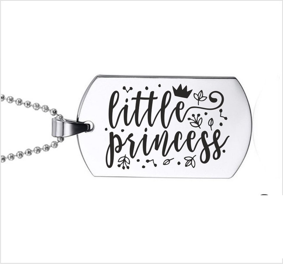 Ketting RVS - Little Princess