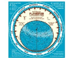 Planisfeer voor Nederland en Belgie