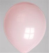 Globos ballonnen rond nr10 roze a 100st