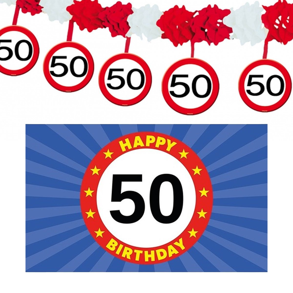 Loha-party®Folie ballon cijfer 2-De 2e verjaardag ballonnen set-slinger