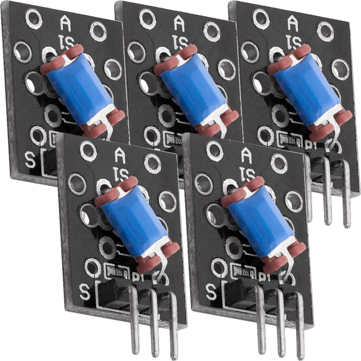 AZDelivery 5 x KY-020 Tilt Switch Shake Sensor compatibel met Arduino ...