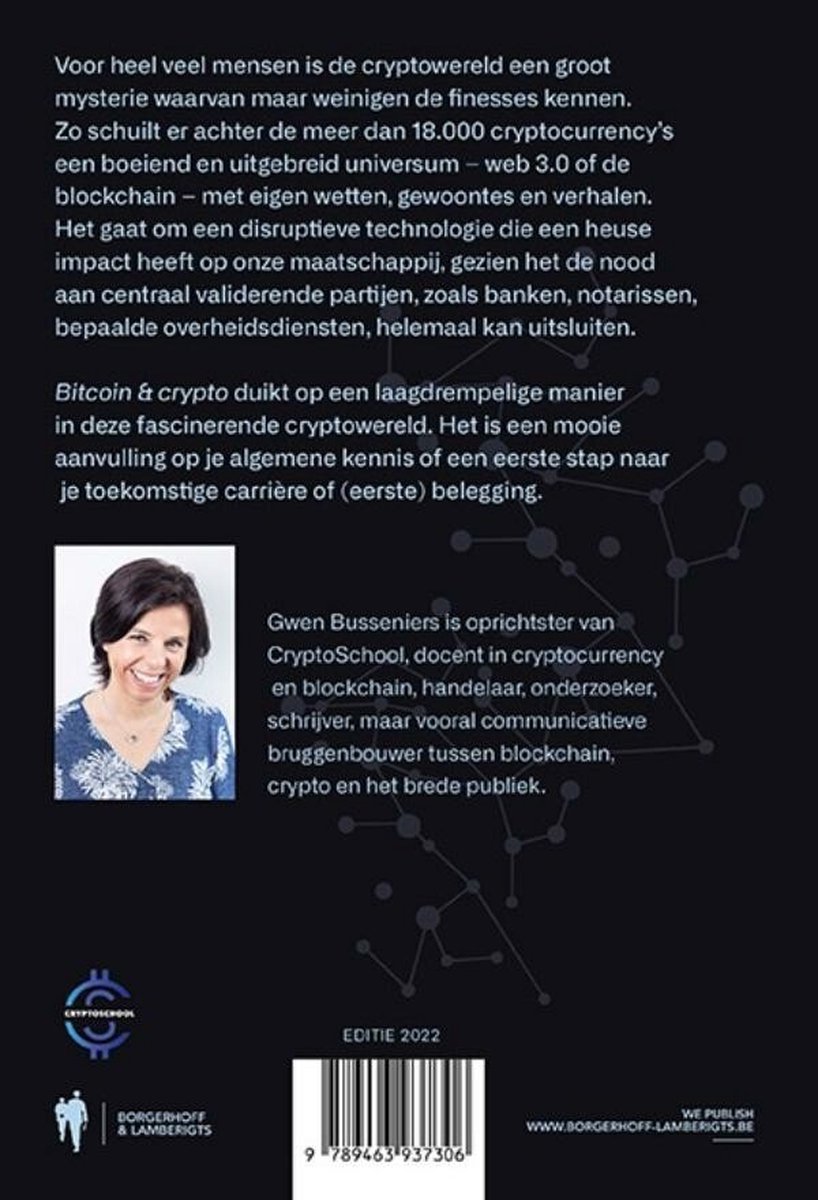 Bitcoin & Crypto - Gwen Busseniers over de cryptowereld en blockchain | bol
