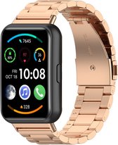 Bracelet Acier Strap-it Huawei Watch Fit 2 - Or Rose