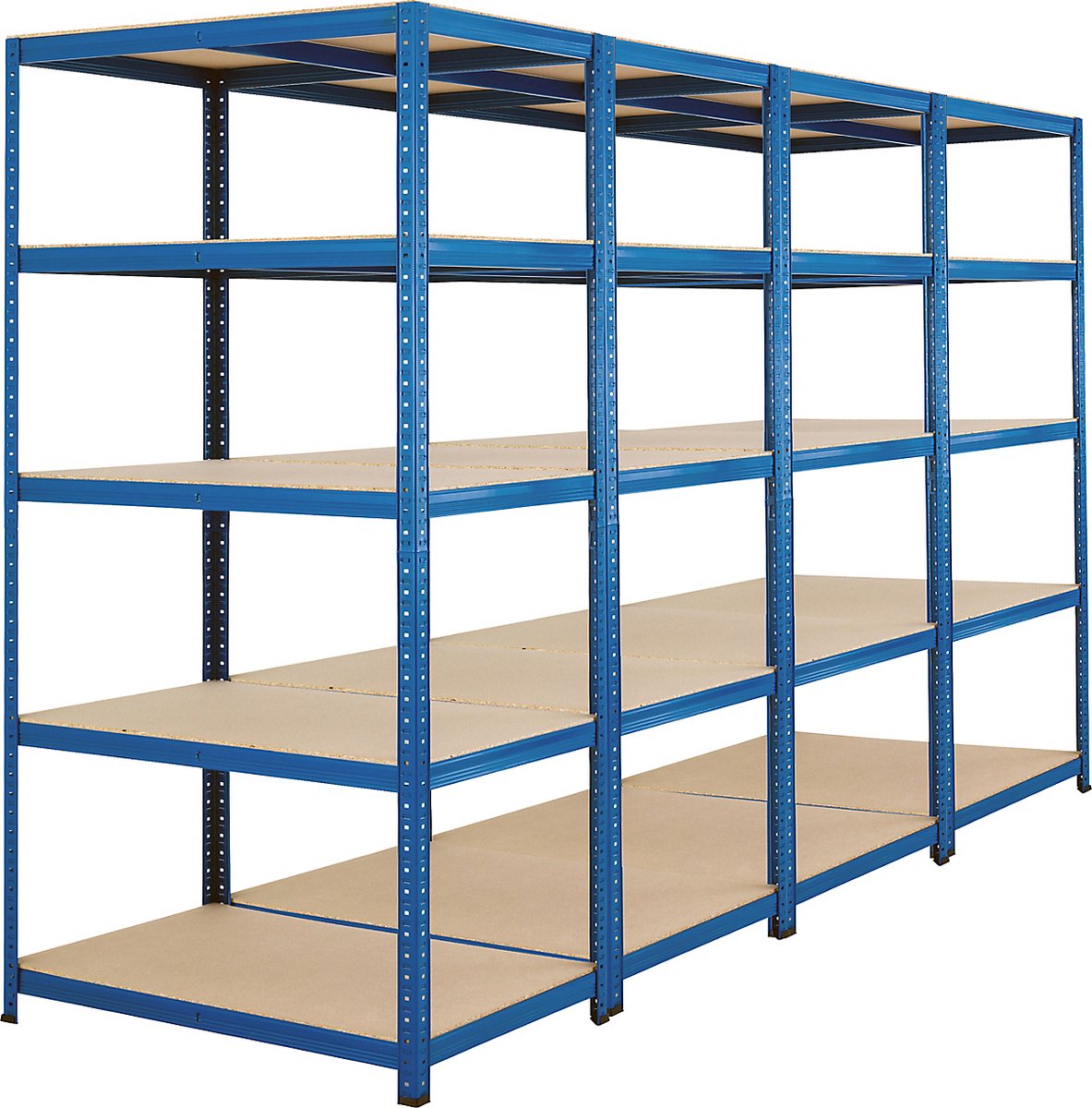 Een Rek Certeo Megadeal | 4x heavy duty rekken -diepte 60 cm -200 kg per rek ...