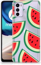 Telefoon Hoesje Motorola Moto G42 Hoesje Bumper Doorzichtig Watermelons