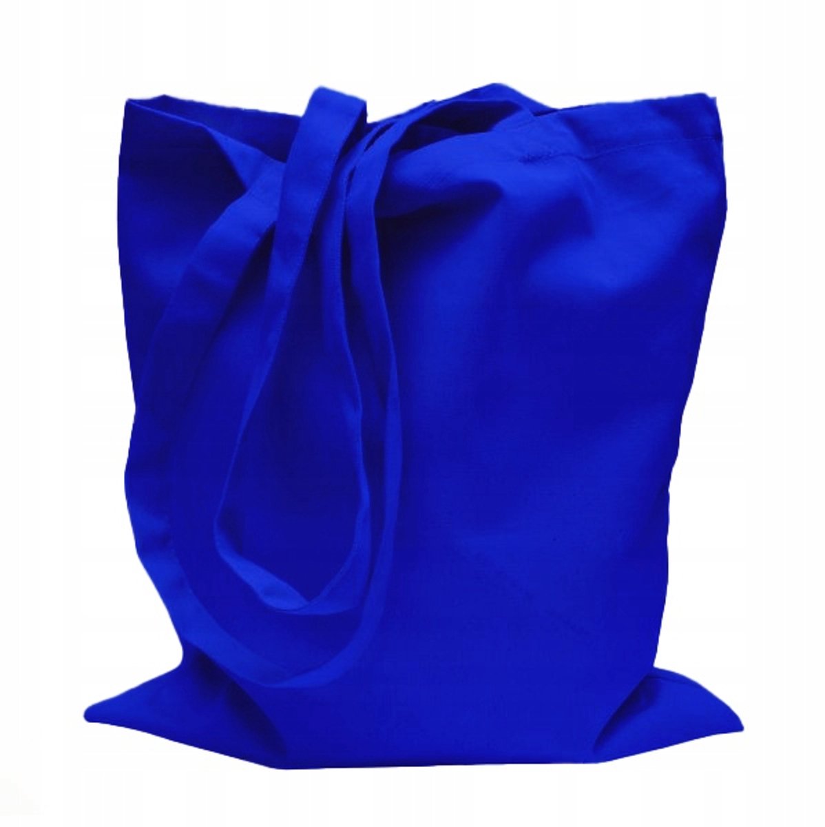 Stevige Blauwe Katoenen Shopper - EKO & Duurzaam