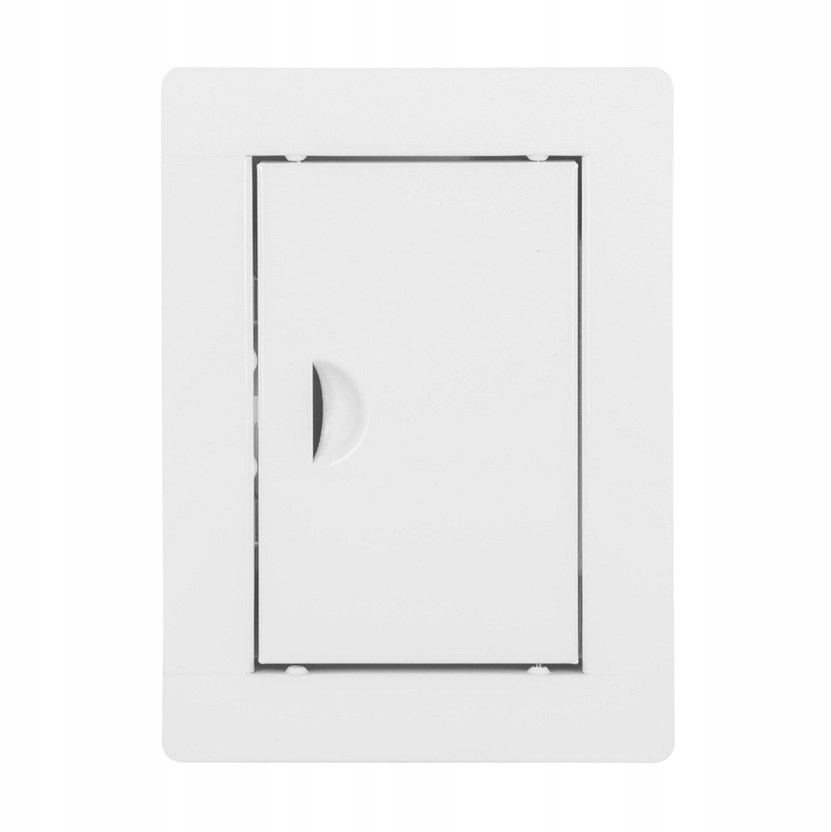 Metalen Inspectieluik Wit 10x15 cm met Kliksluiting