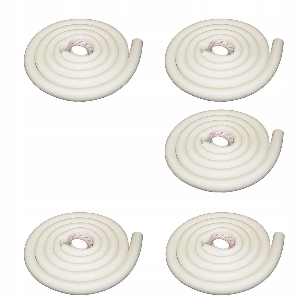 U-vormige Schuimrubber Beschermtape 10m - Hoekbescherming met 3M Tape