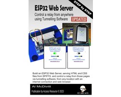 Omslag van ESP32 Web Server control a relay from anywhere using Tunnelling Software